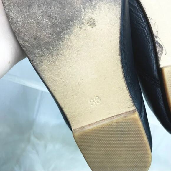 ST. AGNI x The Dreslyn George Black Leather Glove Flat US 6 - Picture 9 of 10